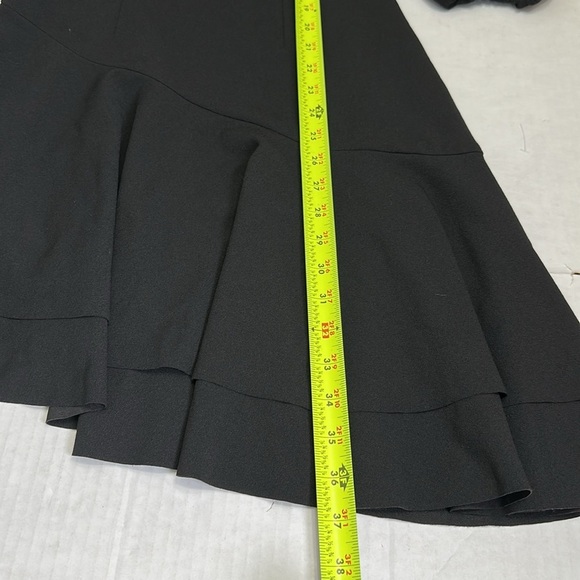 Elliatt Caydence Asymmetrical One Shoulder Puff Sleeve‎ Black Mini Dress Size XS - Picture 15 of 16